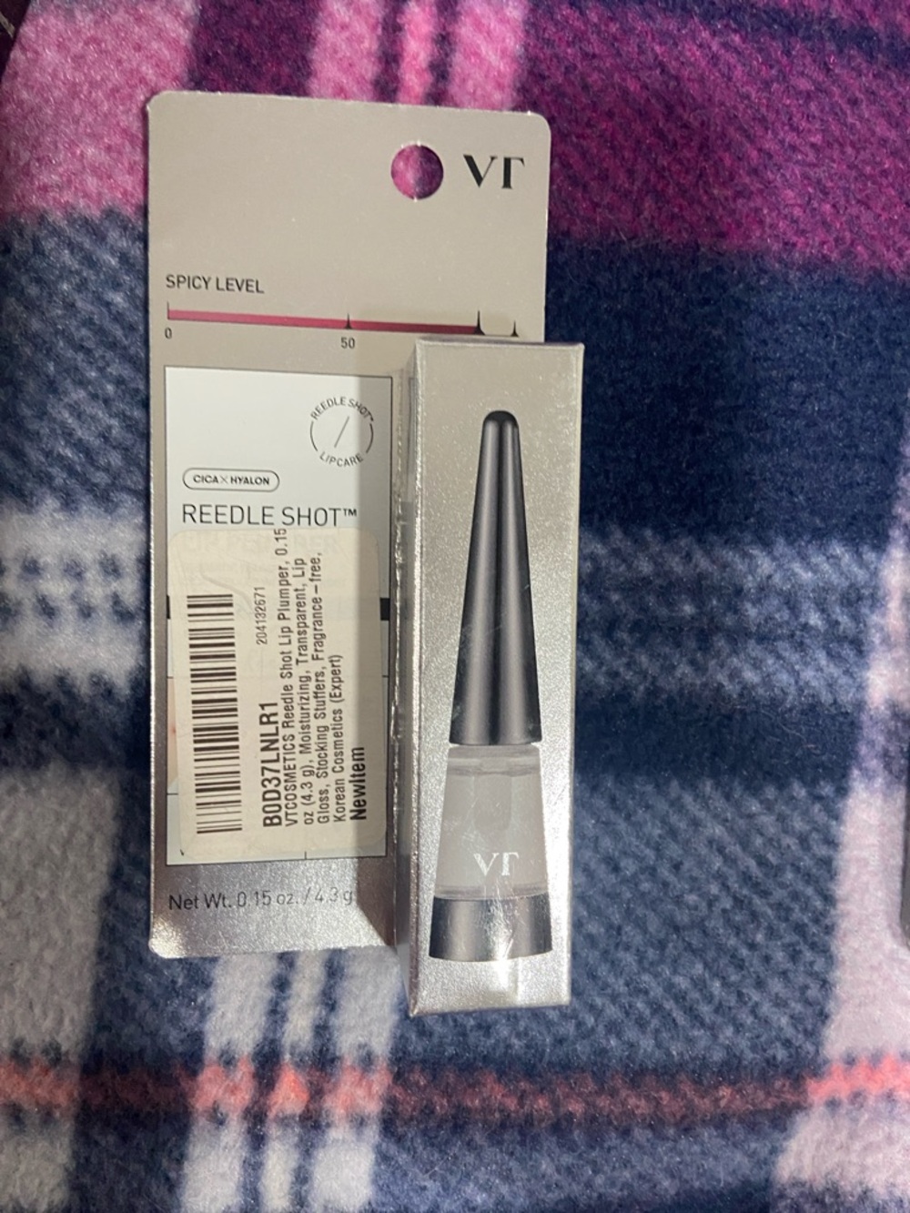 VT Reedle Shot Lip Plumper (Silver Packaging)